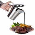 thumbnail image 2 of 304 Stainless Steel Double Insulated Sauce Jug With Hinged Lid Steak-sauce-pot, 2 of 5