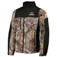 thumbnail image 2 of Men's Dunbrooke Realtree Camo/Black Chicago Bears Circle Hunter Softshell Full-Zip Jacket, 2 of 4
