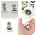 thumbnail image 6 of 4Pcs Shower Door Roller Wheels Replacement Parts for Bathroom Glass Sliding Doors, 6 of 7
