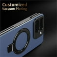 thumbnail image 6 of Case For Google Pixel 10 Pro Fold, Electroplated Shell With Screen Protector Wireless Charging Holder Cover, 6 of 7