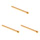 thumbnail image 3 of Pajita de vidrio Monstrate Oro 3piezas, 3 of 6
