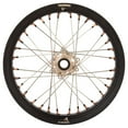 thumbnail image 5 of TUSK Impact Supermoto Complete Front and Rear Wheel Set 17 x 3.50 Matte Black Rim/Silver Spoke/Magnesium Hub/Magnesium Nipple for Honda CRF450R-S 2022-2024, 5 of 5