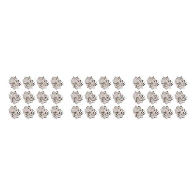 Servilleteros Injueey 12x Colorfast metal Decoraciones Plata