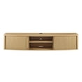 thumbnail image 3 of Modway Resonance 60" Wall-Mount TV Stand in Oak, 3 of 7
