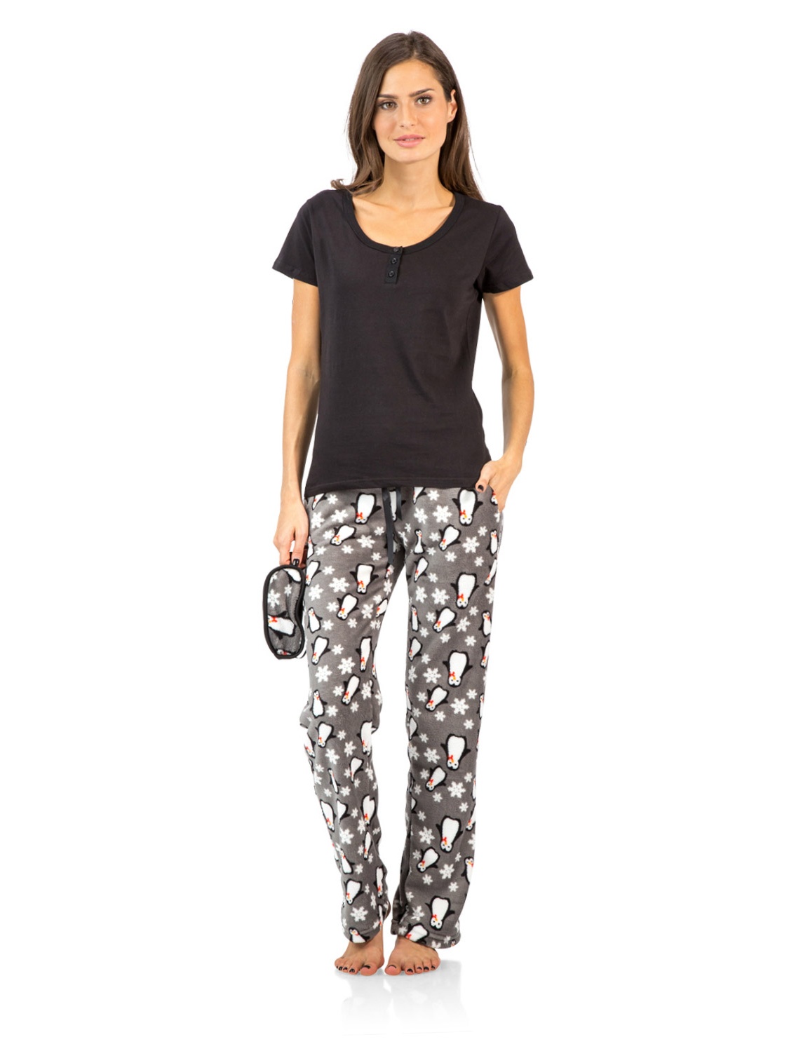 coral fleece pants