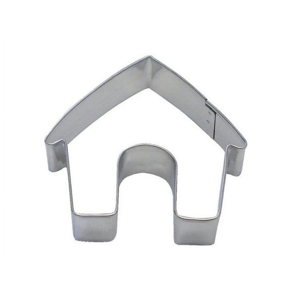 3.5” Dog House Metal Cookie Cutter