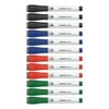 Smead 3980U00-12 Medium Point Low-odor Dry-erase Markers With Erasers, Assorted