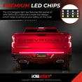 ICBEAMER Triple Row 60 AIF4 inch 504 pcs LED up/Truck Tailgate Light