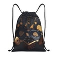thumbnail image 1 of Bingfone Casino Cards Poker Drawstrings Backpacks Bags for Men Women Gym Drawstrings Bag-Small, 1 of 6
