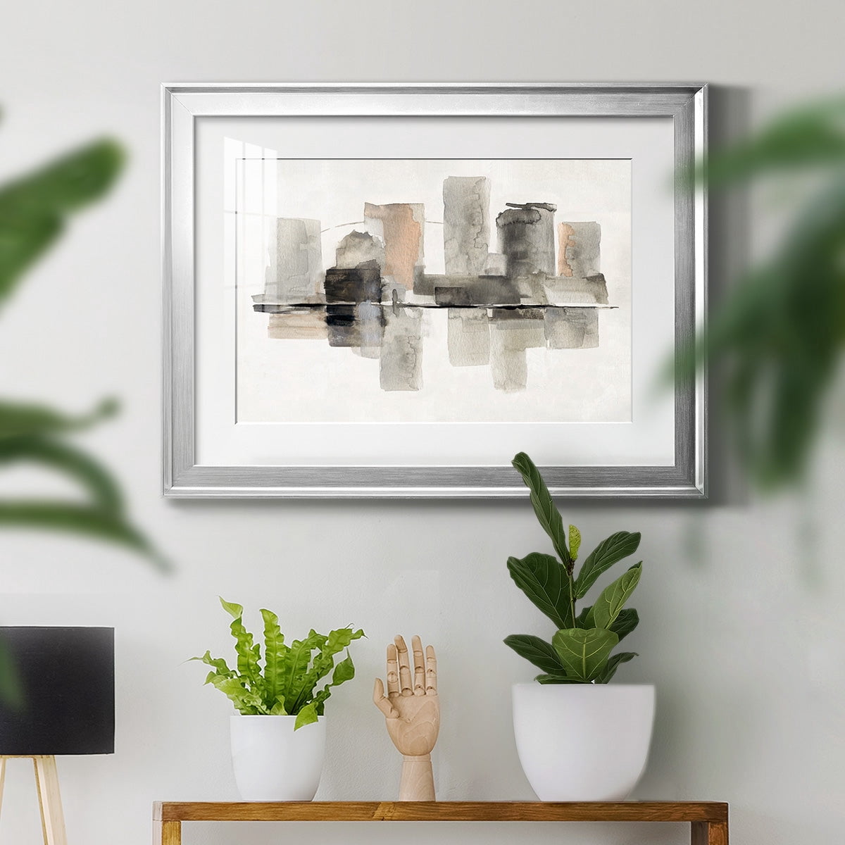 Urban Oasis II Premium Framed Print - Ready to Hang