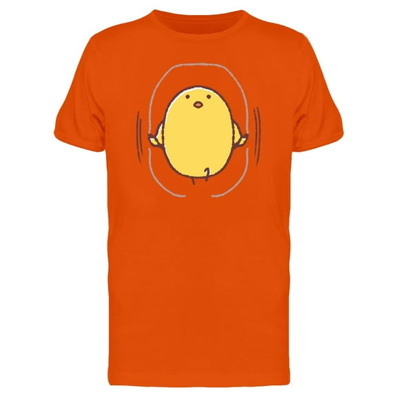 Chicken Skipping Rope Cartoon Tee Men's -Image by Shutterstock