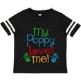 thumbnail image 3 of Inktastic My Poppy Loves Me Boys or Girls Toddler T-Shirt, 3 of 5