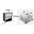 thumbnail image 3 of Less Steel In Toilet H Recessed Toilet H, 3 of 5