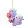 thumbnail image 3 of Halloween Decorations Indoor Outdoor Halloween Imp Flat Acrylic Flower Ghost Car Interior Decorative Pendant, 3 of 4