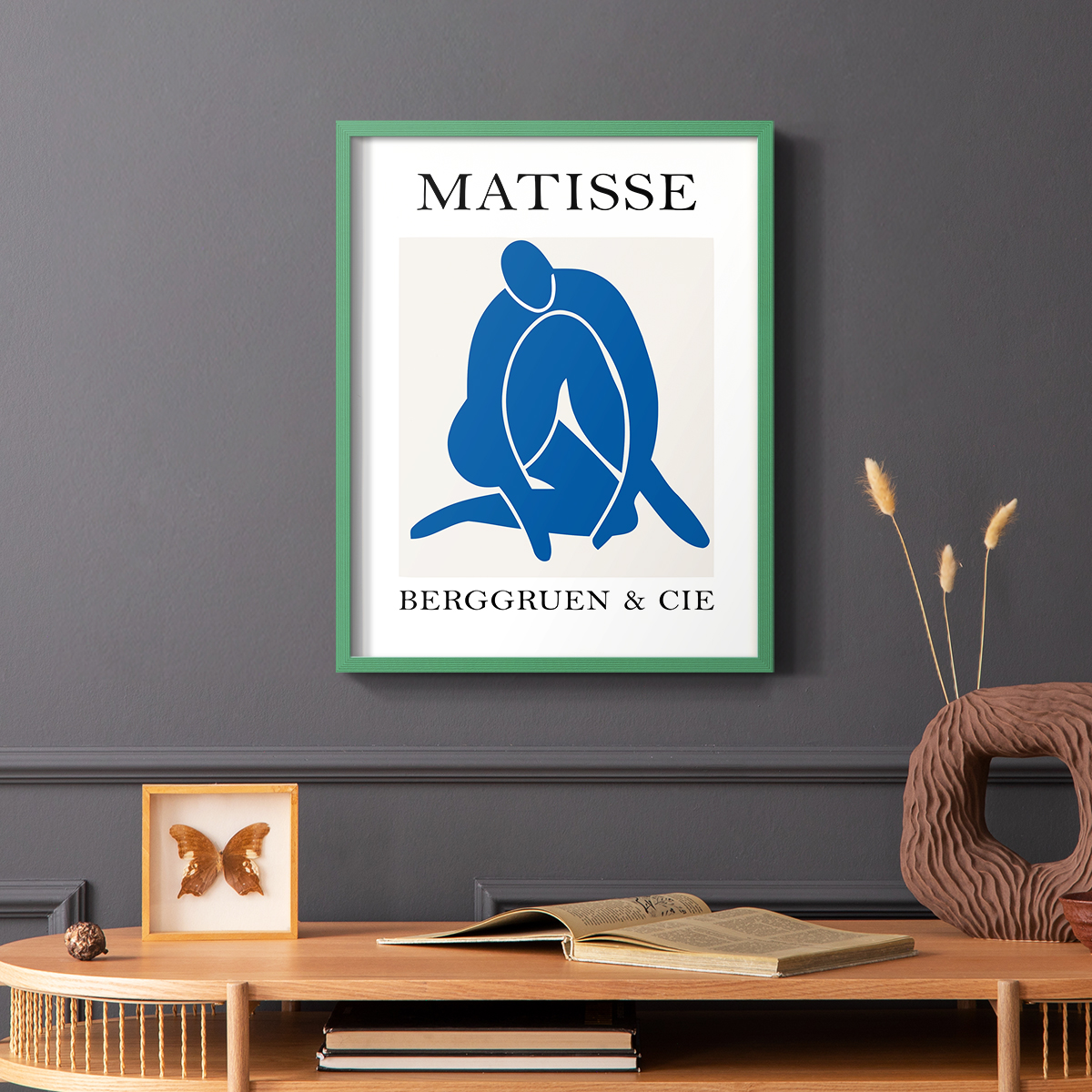 Matisse CCXCIII in Solid Wood 8 x 10 Framed Print