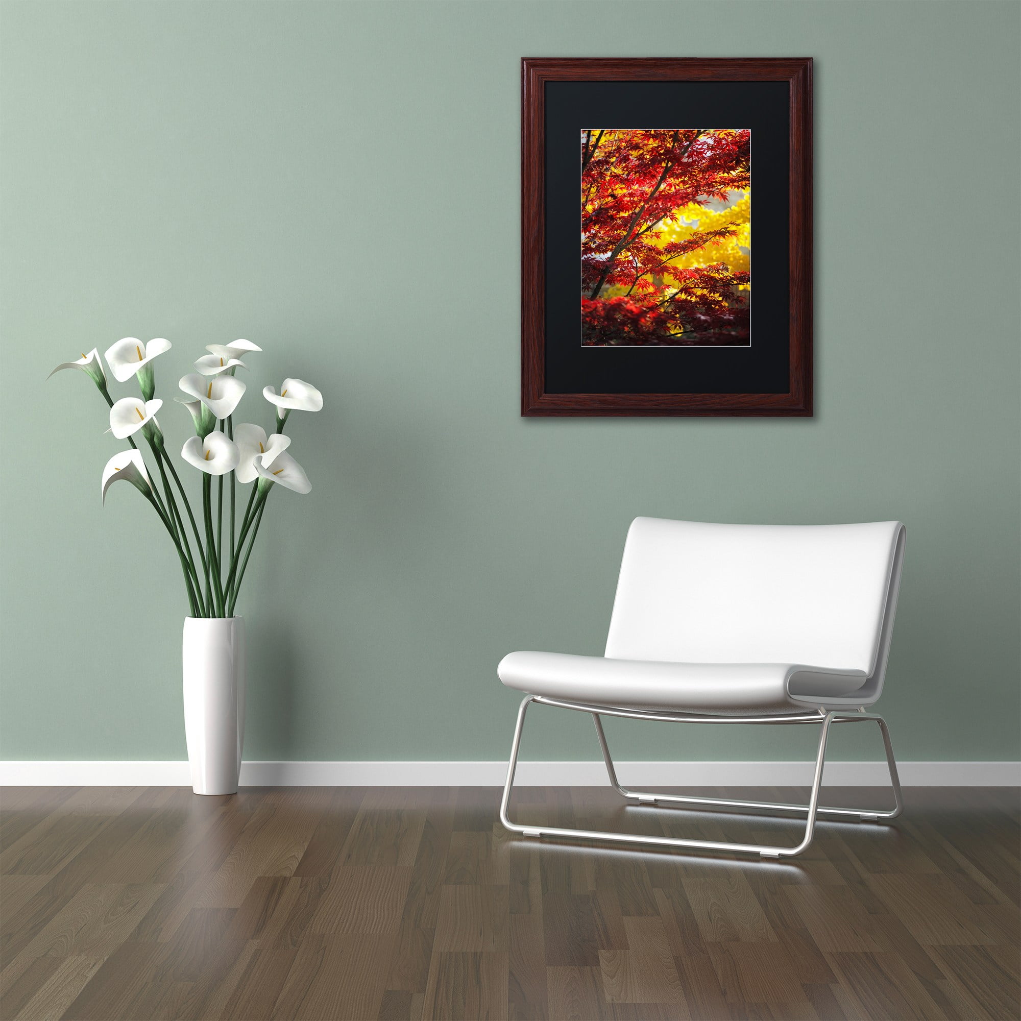 Trademark Fine Art "I Believe" Canvas Art by Philippe Sainte-Laudy Black Matte, Wood Frame