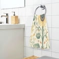 thumbnail image 3 of Yayeee 100% Cotton Hand Towels for Bathroom 16" x 28" Soft Absorbent Kitchen Towel, Floral Birds Pattern, 3 of 7