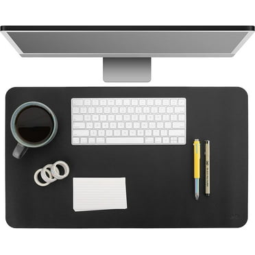 Mr. Pen- Desk Mat, Dual-Sided, 23.6" x 13.7", Leather Desk Pad, Desk Mouse Pad