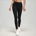 thumbnail image 5 of Cmfcve Plus Size Yoga Leggings for Women Stretch High Waist Yoga Pants Fashion Tummy Control Workout Leggings, 5 of 7