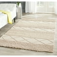 thumbnail image 2 of SAFAVIEH Natura Mildred Geometric Striped Area Rug, Beige, 5' x 8', 2 of 8