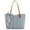 Pastel Blue, variant on Tote Bags for Women Medium Top Handle Handbags with Scarf, Brown
