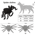 thumbnail image 2 of Centipede Cat Costume for Cats and Small Dogs Holiday Party Clothing Accessory for Pet Photos, 2 of 6