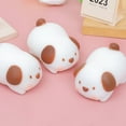 thumbnail image 4 of 1 Piece Puppy Squishy Stress Toy, Slow Rise Silicone Fidget for Kids & Adults, Anti-Stress Hand Toy, White Elephant Gifts, 4 of 9