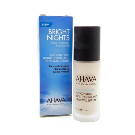 Ahava Bright Nights Night Mineral Makeover Renewal Serum 1 fl