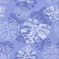 thumbnail image 1 of Ahgly Company Indoor Square Patterned Light Slate Blue Area Rugs, 6' Square, 1 of 6
