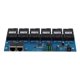 thumbnail image 3 of 3X Convertidor de Medios de Fibra Óptica de Placa PCBA de 100M, 2 RJ45 A 6 Conectores Ópticos SC, Puertos 3A+3B, Conmutador Ethernet de 20KM, 3 of 8