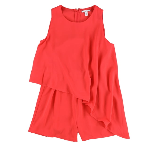 Mameluco Asimétrico bar III para Mujer Rojo Grande