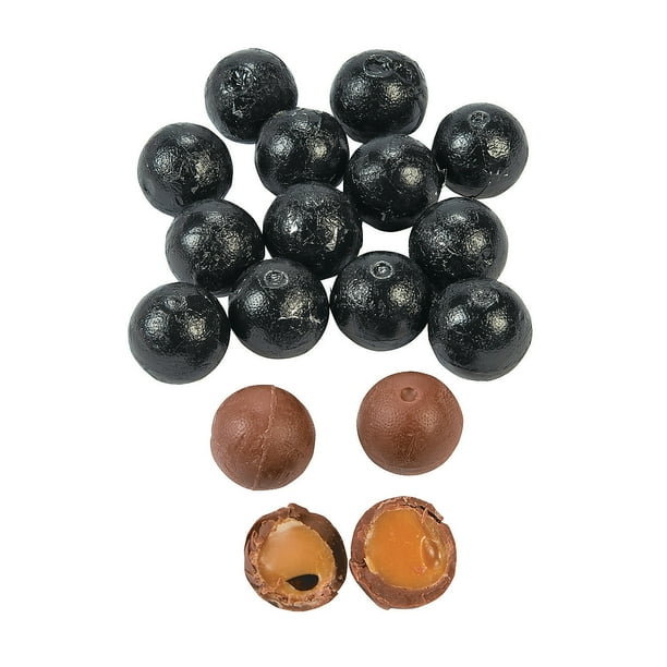 Black Caramel Chocolate Balls (1Lb) Edibles 37 Pieces