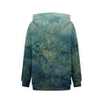 thumbnail image 5 of LowProfile Womens Sweatshirts Winter Fall Clothes Long Sleeve Hoodies Oversized Fleece Shirts With Pocket Pullover Sweaters Outfits Casual Tops Green M, 5 of 6