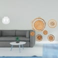 thumbnail image 2 of Acuario de escritorio,Pecera pequeña transparente,pecera,jarrón,mesa,Manualidades de pared,Decoración para colgar en la pared,ratán artesanal tejido,Juego de decoración de pared Adorno, 2 of 8