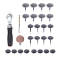 thumbnail image 2 of Tire Repair Patch Mushroom Plug Kit, Tire Repair Patch Tools 4mm Drill Bit  for Cars Trucks Bikes Scooters, 2 of 7