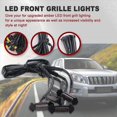 thumbnail image 5 of LED Front Grille Smoked Amber Light Daytime Running Lights Lamp, 5 of 5
