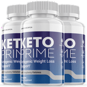 (3 Pack) Keto Prime - Supplement for Weight Loss - Energy & Focus Boosting Dietary Supplements for Weight Management & Metabolism - Advanced Fat Burn Raspberry Ketones Pills - 180 Capsules