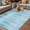 Teal, variant on Green Outdoor Rug for Patio/Deck/Porch, Non-Slip Large Area Rug 5 x 7 Ft, Modern Abstract Art Ombre Striped Indoor Outdoor Rugs Washable Area Rugs, Reversible Camping Rug Carpet Runner