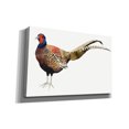 thumbnail image 2 of Epic Graffiti 'Watercolor Pheasant II' by Grace Popp, Canvas Wall Art, 18"x12", 2 of 2