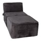 thumbnail image 2 of Sofa Cama M&E MUEBLES Fernanda Gris Oxford Con Taburete, 2 of 13