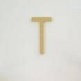 thumbnail image 2 of Package of 1, 12 Inch X 1/2" Thickness MDF Letter T in The Century Gothic Font, Thick, Upper Case for Art & Craft Project, Made in USA, 2 of 4
