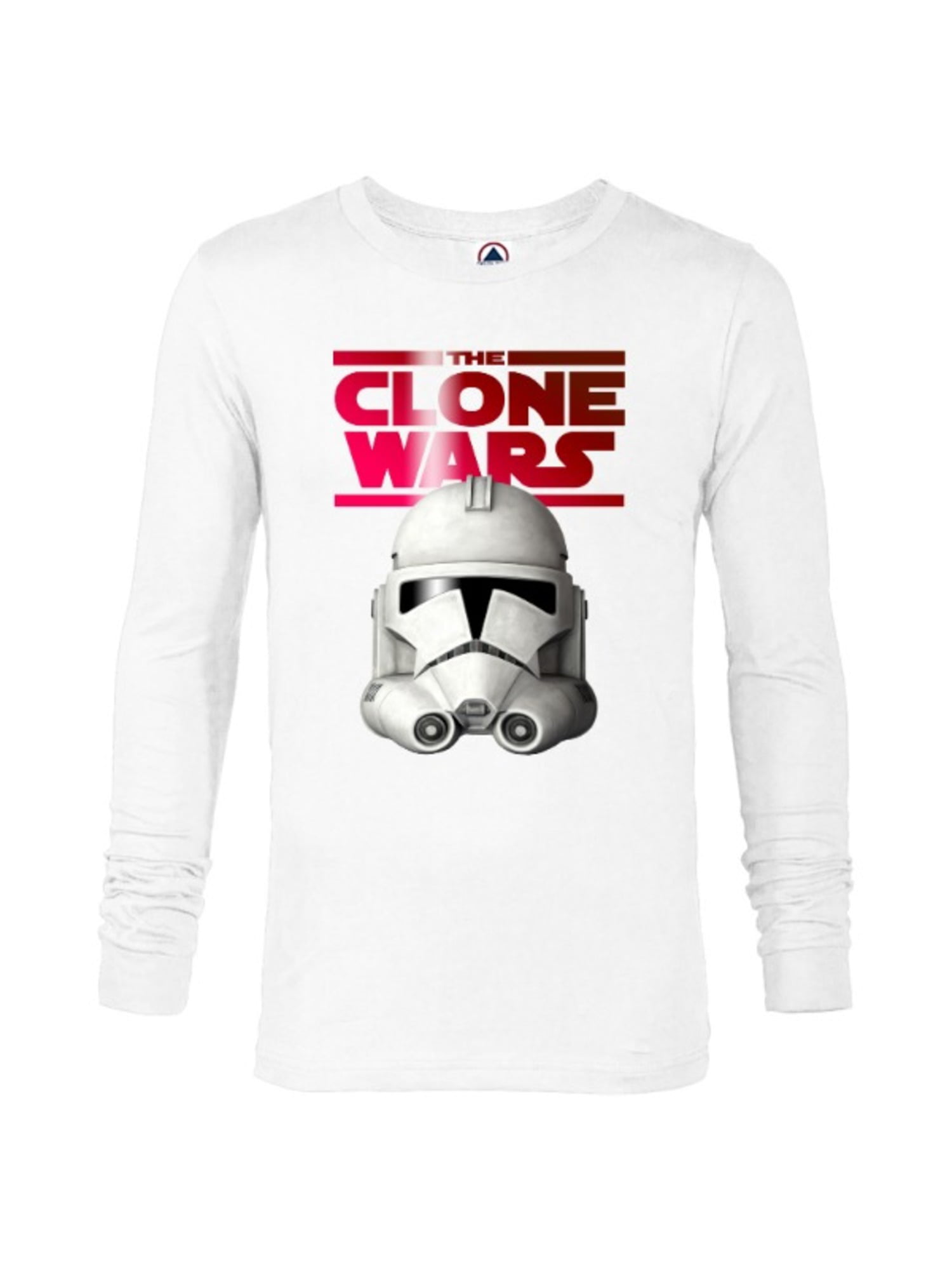 T-shirt Boys White Star Wars Trooper Detail 