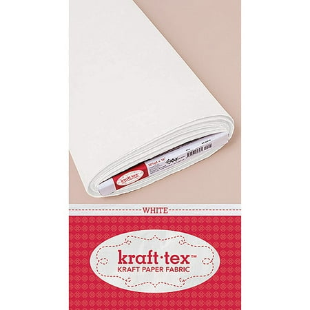 Kraft-Tex Kraft Paper Fabric, White, 19" x 10yd