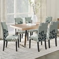 thumbnail image 3 of Chair Covers for Dining Room Stretch Dining Chair Covers Set of 6 Parsons Chair Slipcover Removable Washable Kitchen Chair Slipcovers for Dining Room Party Banquet,Antumn Leaves, 3 of 6