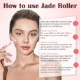 thumbnail image 2 of Spa Headband and Wristband Set for Women with Ice Jade Roller and Gua Sha, Skin Care Set Tools Puffy Makeup Headband Teen Girl Gifts Trendy Stuff Hair Accessories for Women, 2 of 4