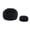 Black, variant on MOONMISS Chenille Upholstered Round Lazy Cozy Bean Bag Chair with Ottoman-PINK