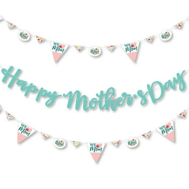 7x5FT Happy Mothers Day Backdrop Mother