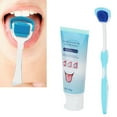 thumbnail image 4 of Tongue Cleaner, Ergonomic Design Keeping Oral Health Tongue Scraper Set 50g Convenient Practical  For Home, 4 of 8