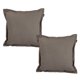 thumbnail image 1 of Cojin Decorativo Cuadrado Set de 2 Have Sepia, 1 of 4