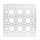 thumbnail image 3 of Panel de malla de pared con placa de rejilla de aluminio, patrón de visualización, componente de control industrial 3123-0096-096, 3 of 11